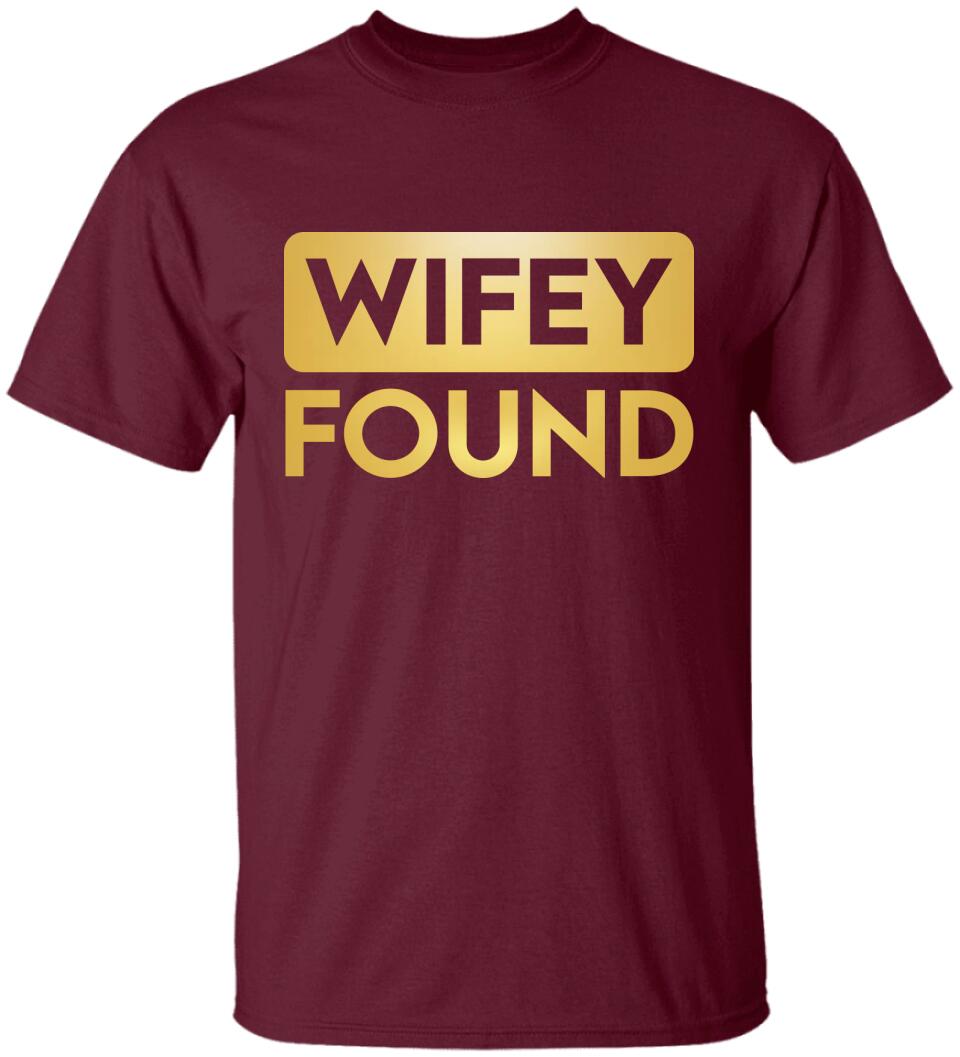 Wife Found Couples Shirt Anniversary Gifts