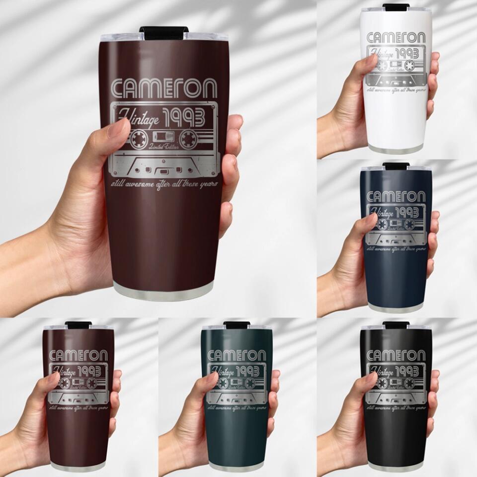 Vintage Limited Edition, Still Awesome After All These Years - Personalized Tumbler