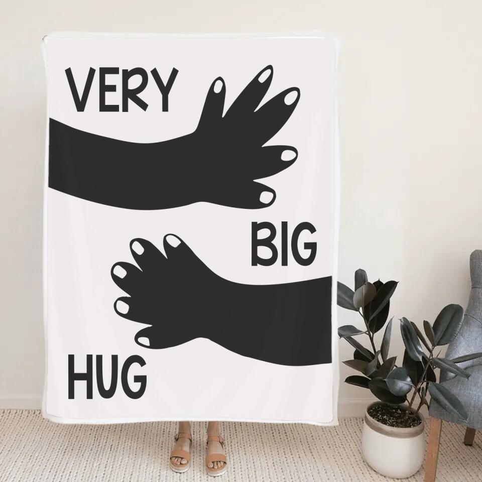 Very Big Hug - Special Blanket Virtual Hug - Sorry Gift For Him/Her - Best Cute Gift For Sweetheart