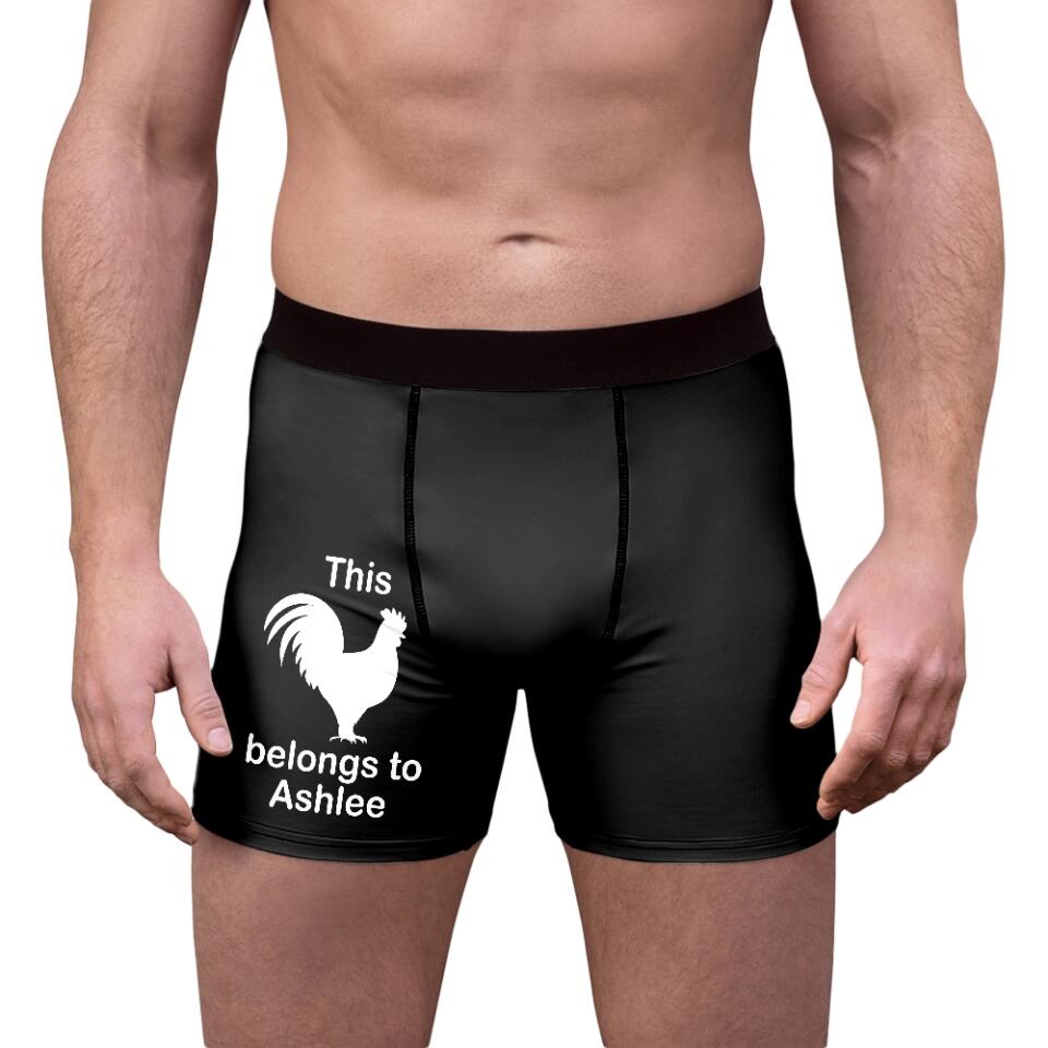 I Licked It So It's Mine - Personalized All-over Printed Boxer - Best Gift For Him/Boyfriend/Husband - Sexy Gifts - Funny Gift On Anniversary - 302IHPLNMB159