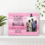 Become Parents Personalized Photo Clip Frame