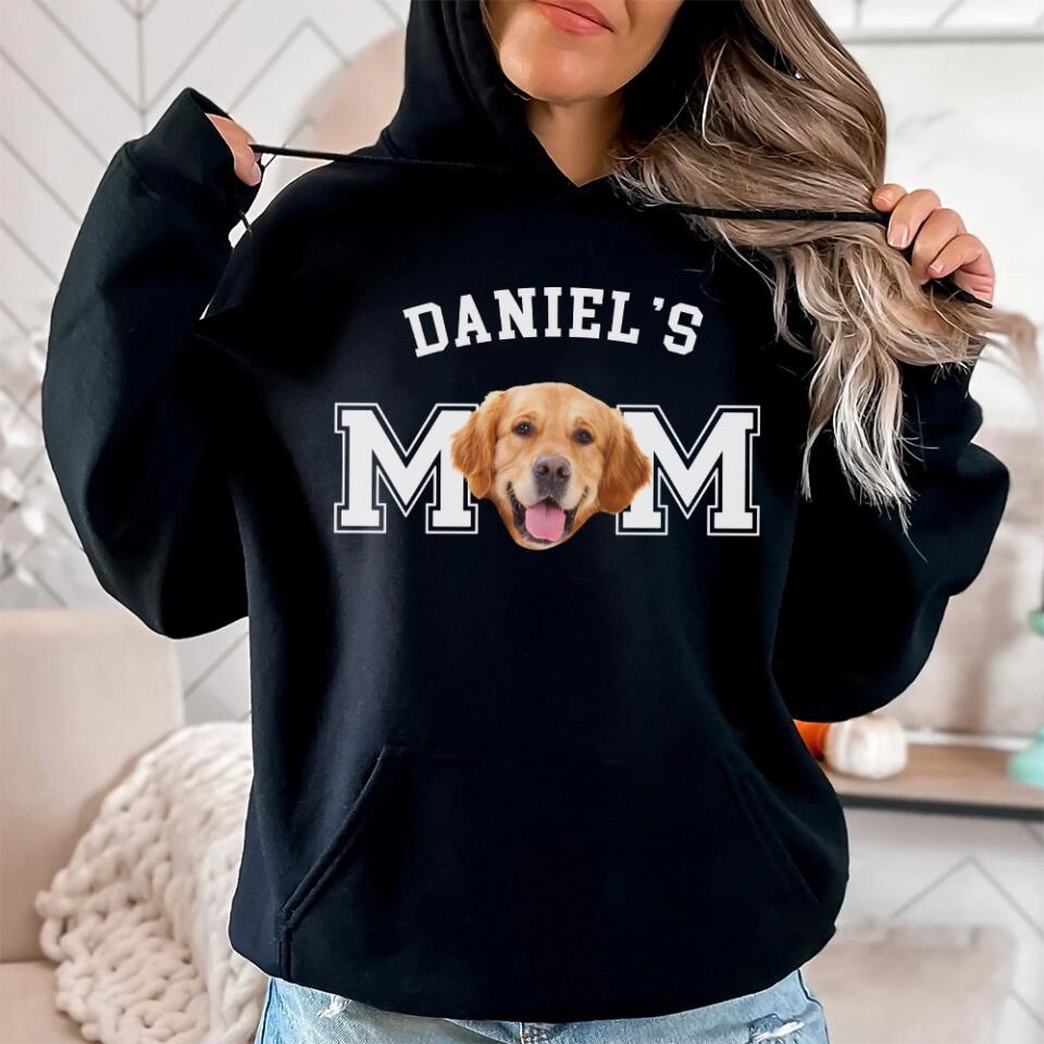 Custom Photo Dog Cat Mom Shirt - Personalized Tshirt Hoodie Sweatshirt - Best Gift For Dog Cat Dad Mom Dog Lovers - 303IHPNPTS337