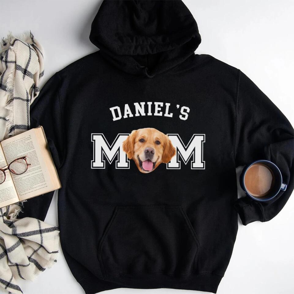 Custom Photo Dog Cat Mom Shirt - Personalized Tshirt Hoodie Sweatshirt - Best Gift For Dog Cat Dad Mom Dog Lovers - 303IHPNPTS337