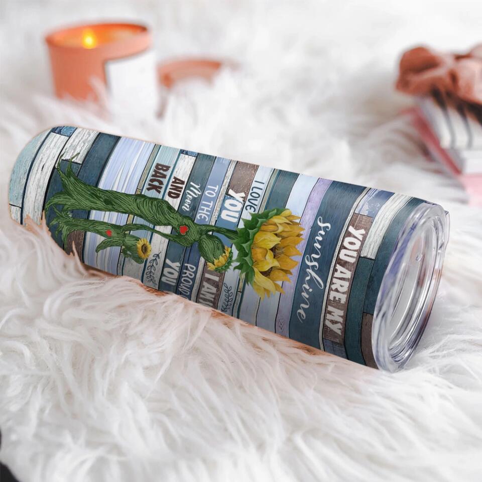 You Are My Sunshine - Sunflower Skinny Tumbler