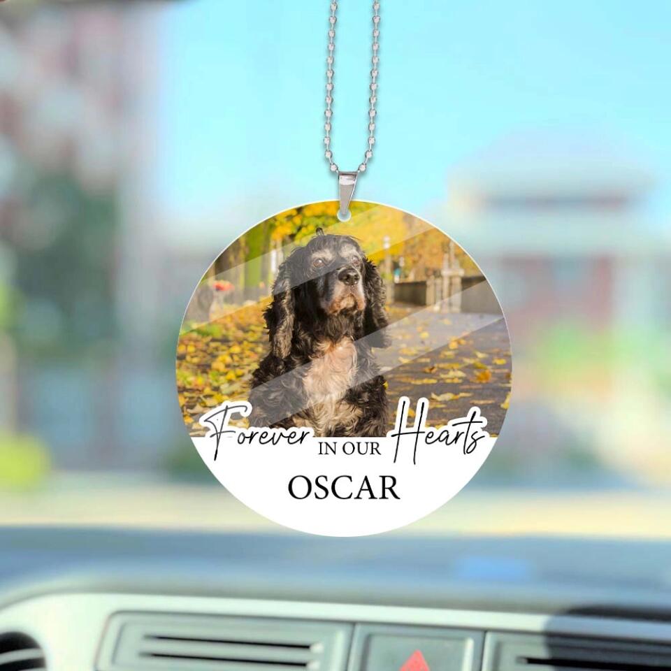 Forever in Our Heart Custom Ornament Memorial Gift For Loss