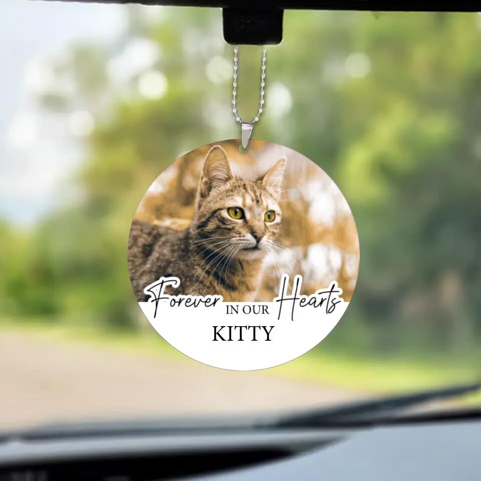 Forever in Our Heart Custom Ornament Memorial Gift For Loss