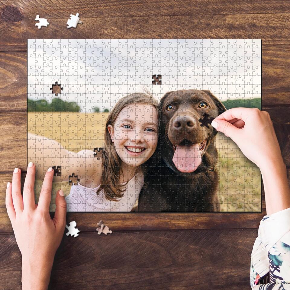 Birthday Gift, Wedding Gift, Anniversary Gift, Wedding Gift, Custom Puzzle, Jigsaw Puzzle, Picture Puzzle, Photo Puzzle - Best Gift For Familly Couple Parents Kids - 212IHPVSPZ589