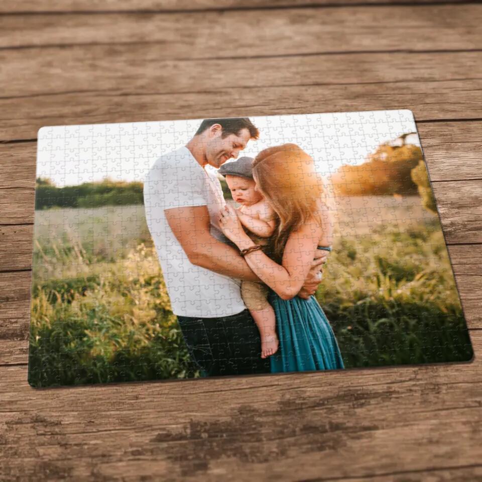 Birthday Gift, Wedding Gift, Anniversary Gift, Wedding Gift, Custom Puzzle, Jigsaw Puzzle, Picture Puzzle, Photo Puzzle - Best Gift For Familly Couple Parents Kids - 212IHPVSPZ589