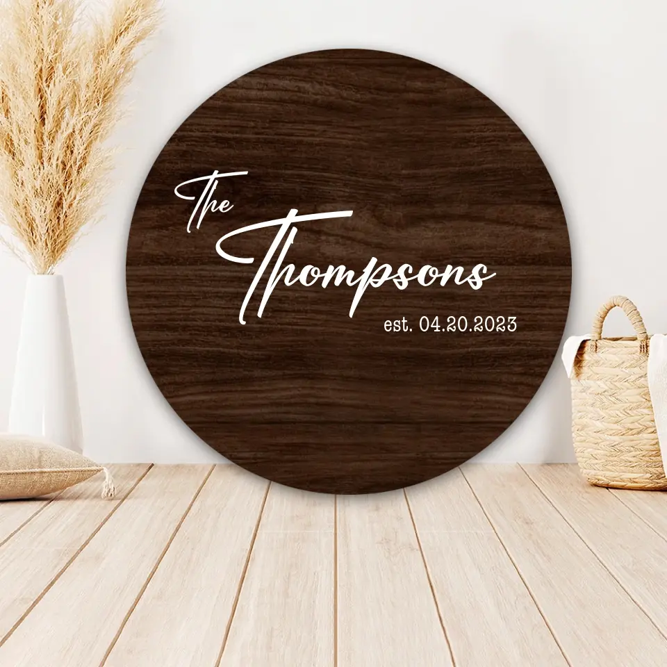 Custom Music Plaques Custom Photo First Anniversary Gift For Couples Family Personalized 2 Layered Wooden Plaque With Stand P186682 Personalized Spotify Plaque