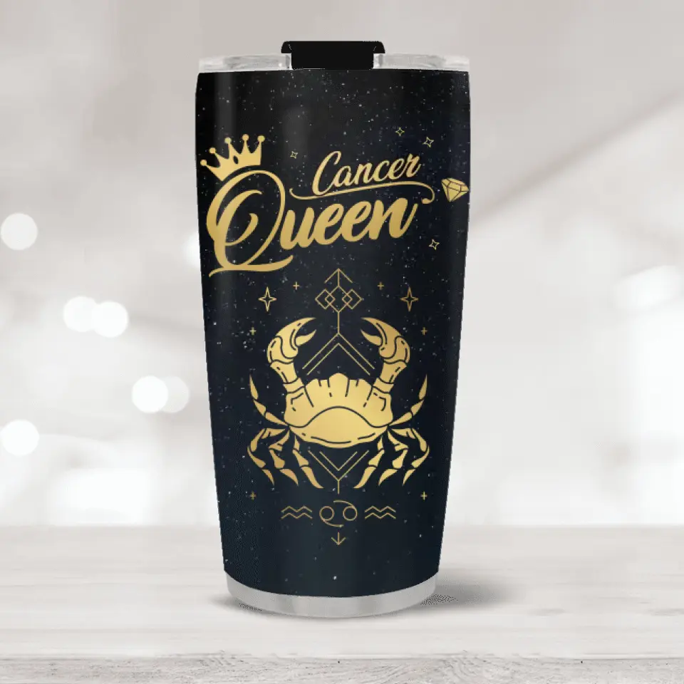 Zodiac Sign In Galaxy Personalized Tumbler