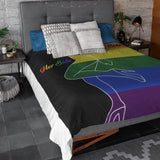 His Side, Her Side LGBT Pride - Personalized Fleece Blanket - Best Gift For Lovers LGBT Gay Lesbian Pride  Bisexual Transgender blanket - 304IHPNPBL472