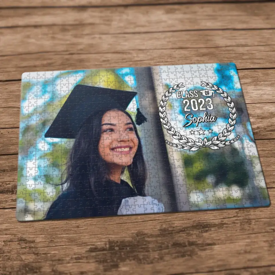 Class Of 2023 - Puzzle Game Home Decor - Best Graduation Gift For Family Children Kids On Graduation's Day - 305IHPTLPZ551