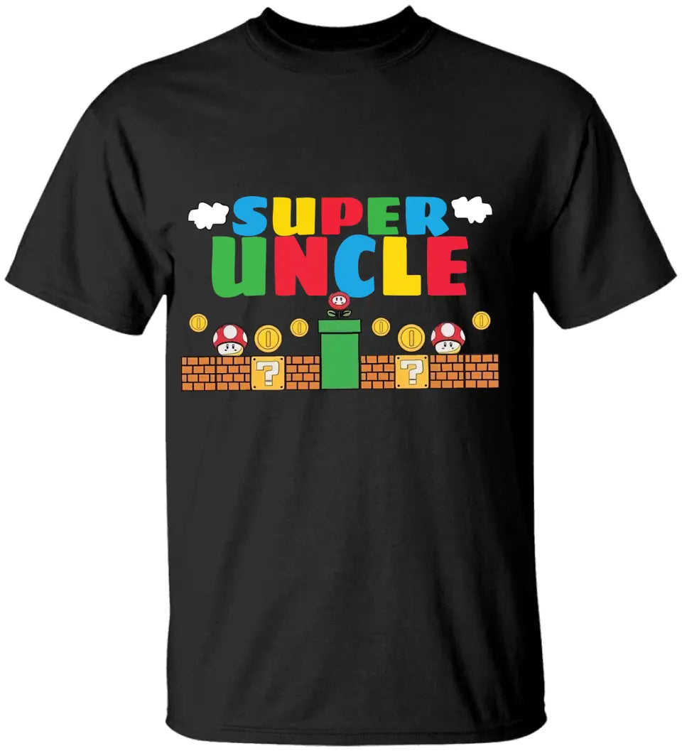 Super Uncle Super Aunt Custom Crew Neck Sweatshirt Anniversary Gift