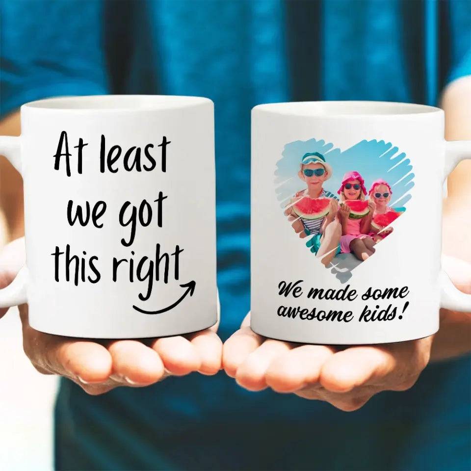 We Did Not Fuck Everything Up Personalized Mug Gift For Ex Husband Wife