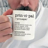 Principal Description - White Mug 11oz 15oz - Best Gift For Principal | 305IHPNPMU617
