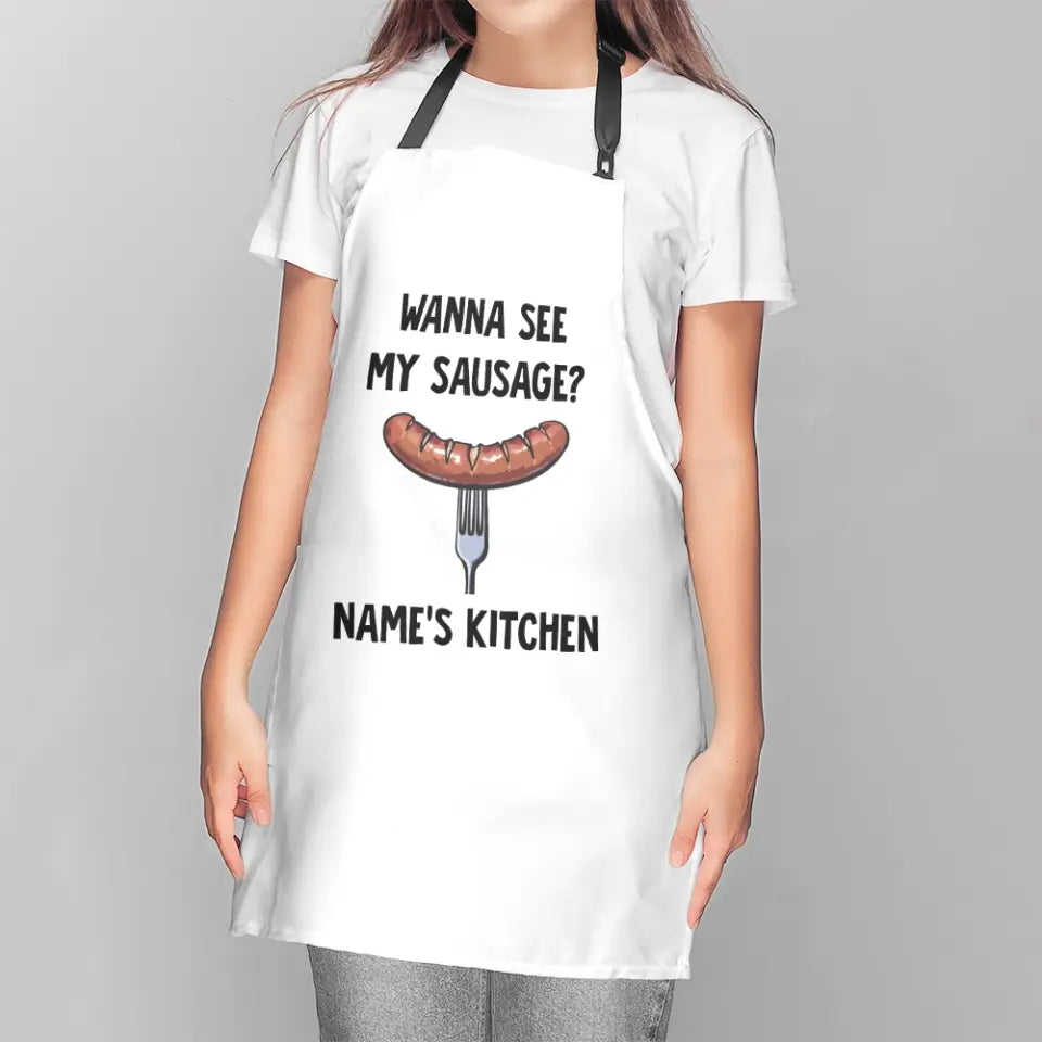 May I Suggest The Sausage Custom Apron Gift For Guy Friends