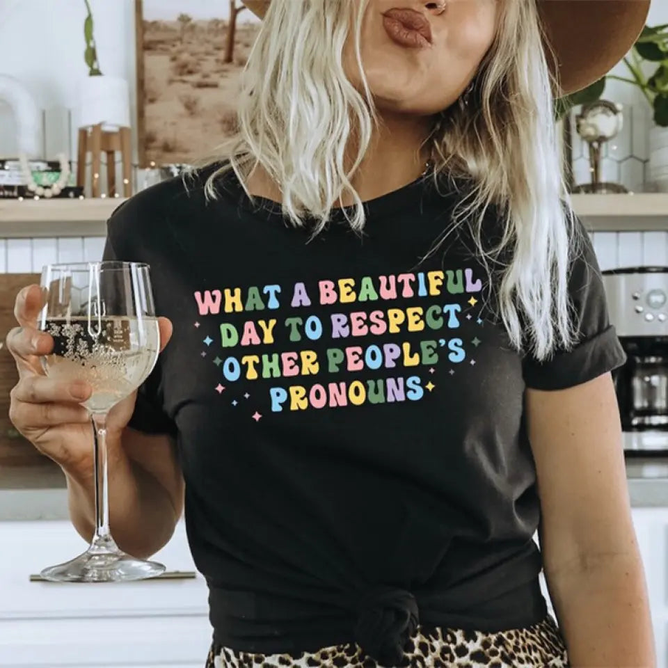 What A Beautiful Day Tshirt LGBT Gift