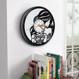 Beauty Salon - Special Wall Clock - Best Gift For Hairdressers For Hairstylists For Him/Her - Hair Salon Decor - 306IHPNPWC652