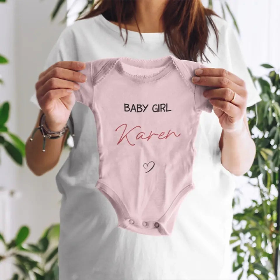 We Are So Excited To Say We're Having A Baby Custom Canvas And Babysuit Gender Reveal Gift