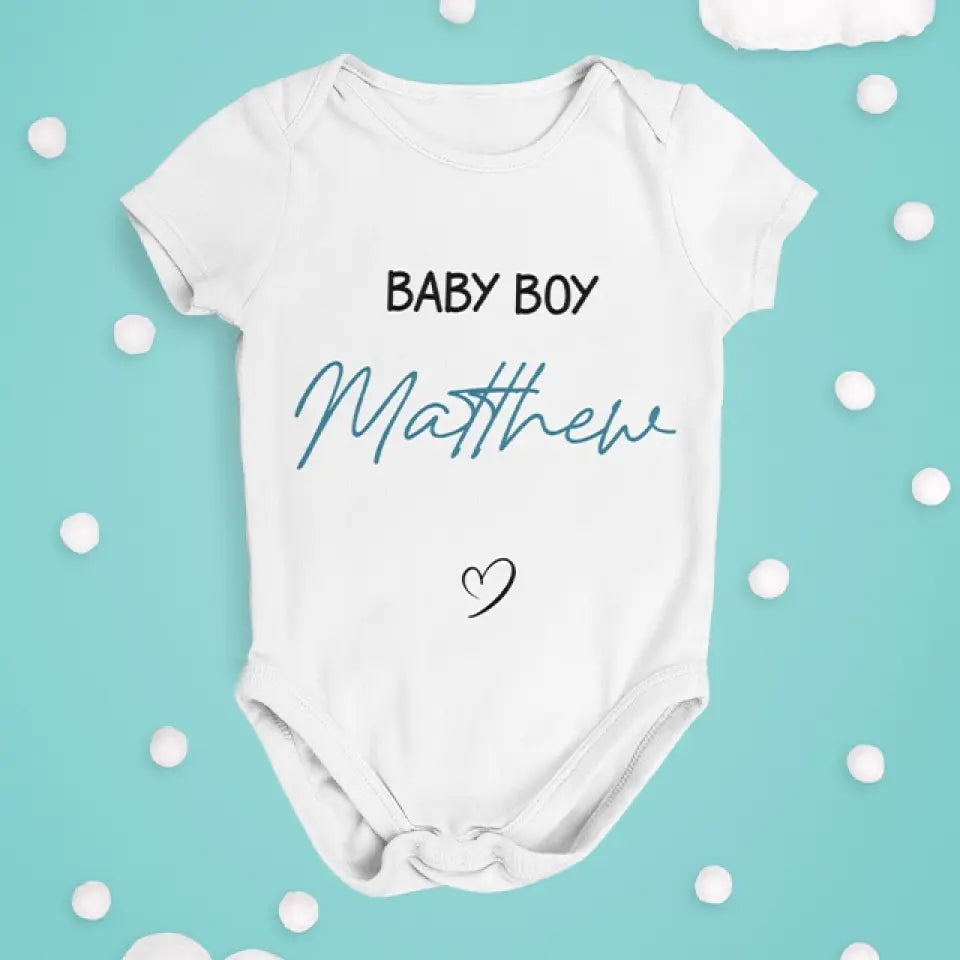 We Are So Excited To Say We're Having A Baby Custom Canvas And Babysuit Gender Reveal Gift