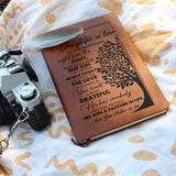 You Have Been A Blessing Right From The Start - Graphic Leather Journal - Gift For Daughter-in-law | 308IHPLNLJ908