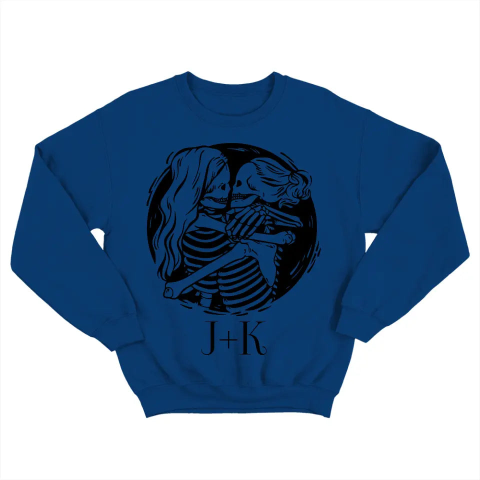 Lesbian Couple - Personalized Sweatshirt - Halloween Gifts | 308IHPBNTS901