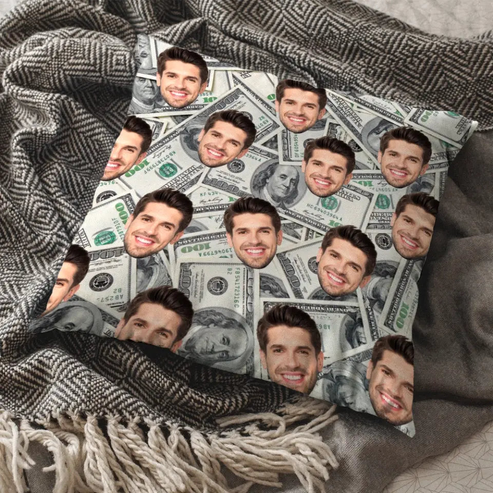 Funny Custom Face - Personalized Pillow