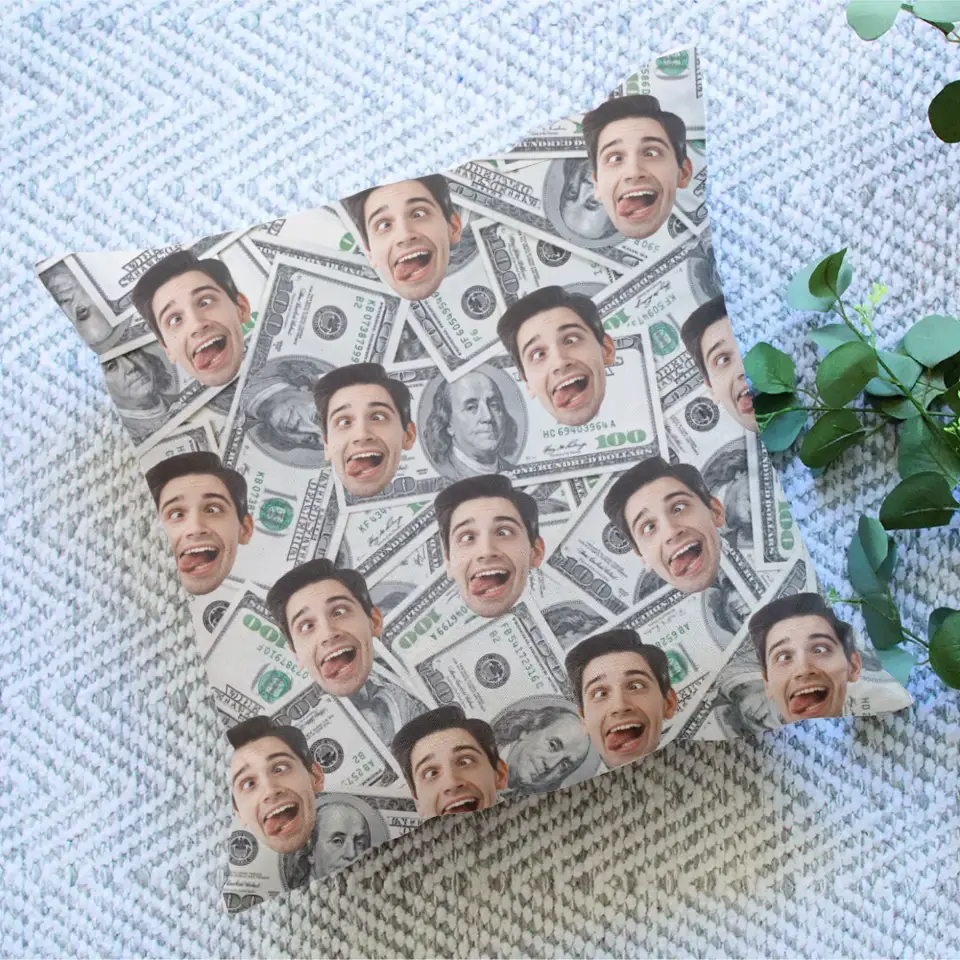 Funny Custom Face - Personalized Pillow
