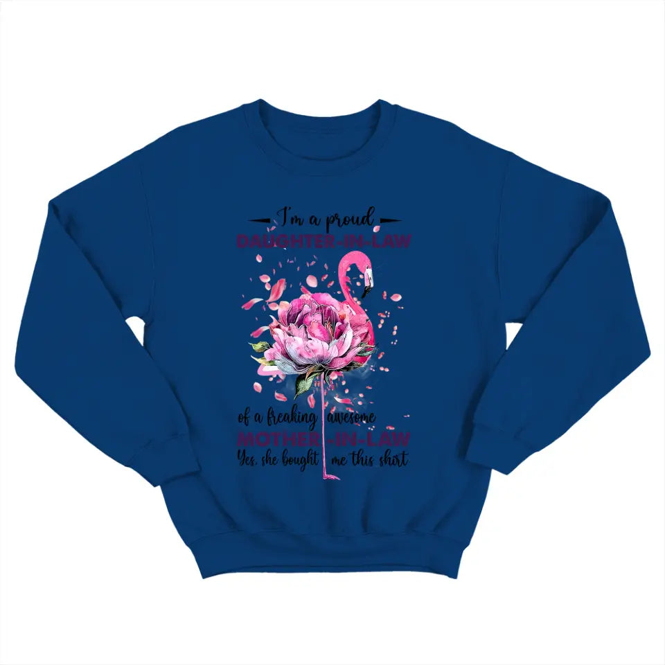 I'm A Proud Daughter-in-law - Sweatshirt Shirt - Gift For Daughter-in-law | 308IHPNPTS993