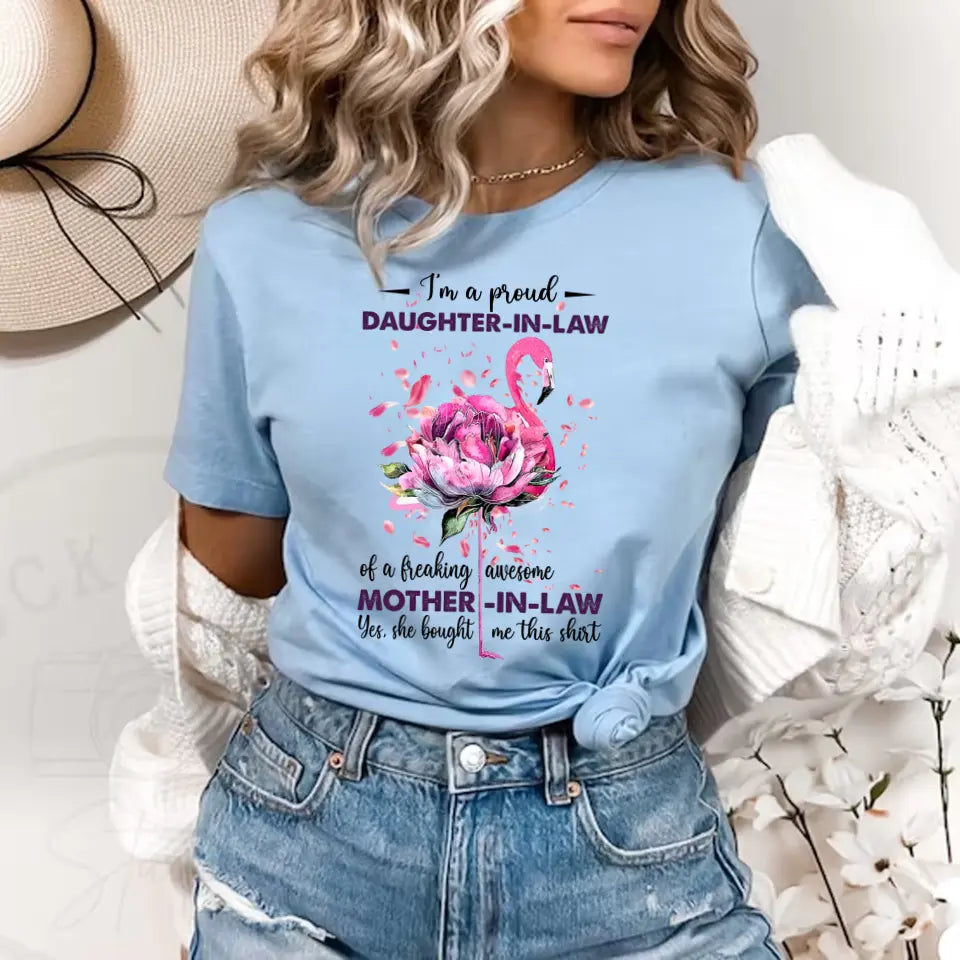 I'm A Proud Daughter-in-law - Sweatshirt Shirt - Gift For Daughter-in-law | 308IHPNPTS993