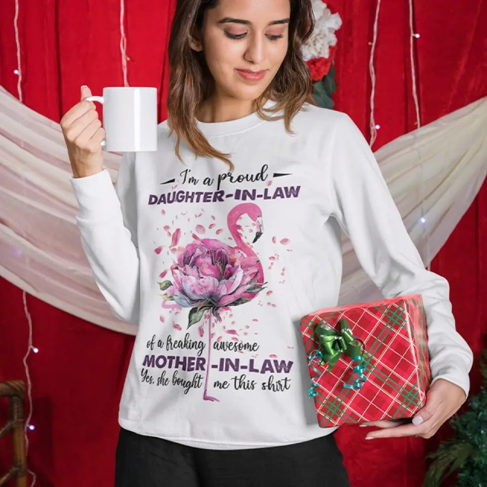 I'm A Proud Daughter-in-law - Sweatshirt Shirt - Gift For Daughter-in-law | 308IHPNPTS993