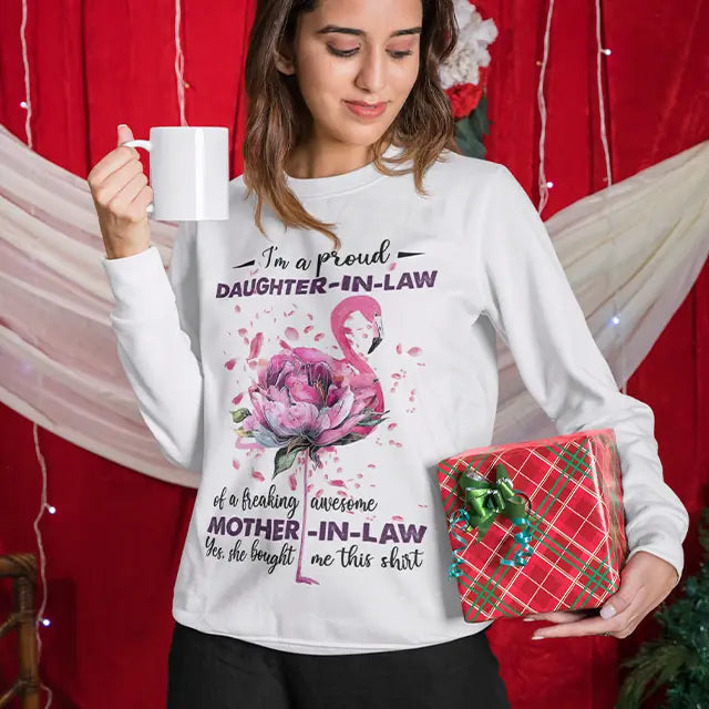 I'm A Proud Daughter-in-law - Sweatshirt Shirt - Gift For Daughter-in-law | 308IHPNPTS993