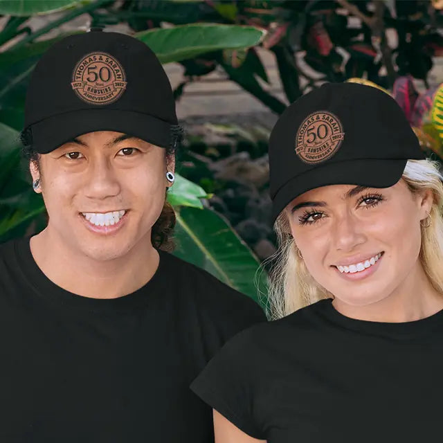 Our Journey Together Custom Cap Anniversary Gift For Couples