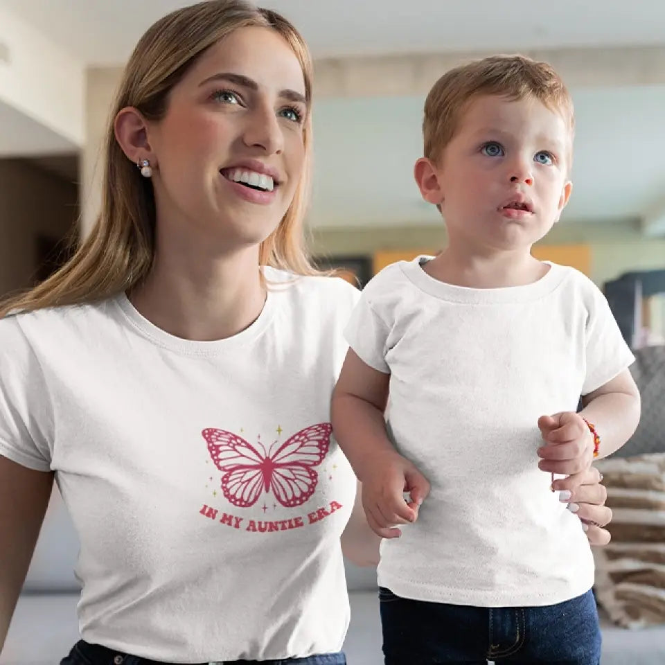 In My Auntie Era - T-shirt Two Sides - Gift For Aunt