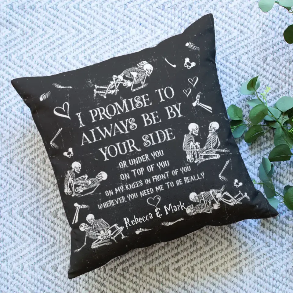 I Promise To Always Be By Your Side - All Over Print Pillow