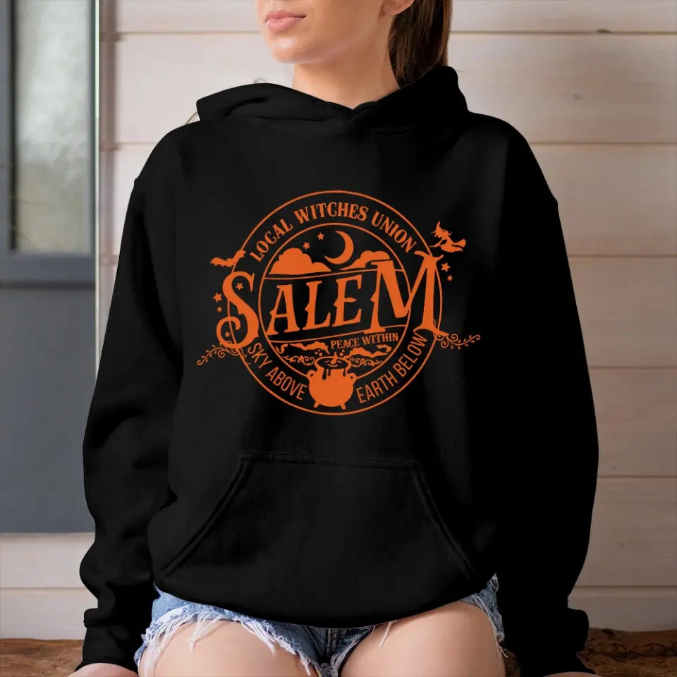 Sky Above Earth Below Peace Within Hoodie Sweatshirt Halloween Gift