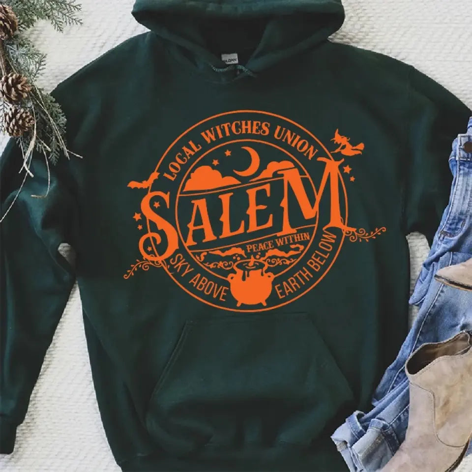 Sky Above Earth Below Peace Within Hoodie Sweatshirt Halloween Gift