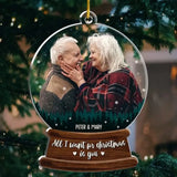 All I Want For Christmas Is You - Personalized Acrylic Ornament