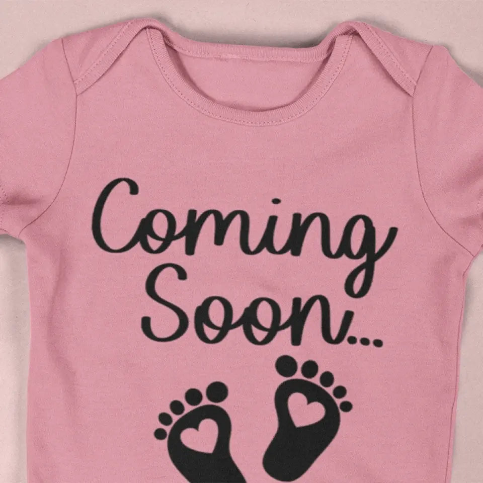 Pregnancy Announcement Onesie And Couple Tshirt Gift For New Parents