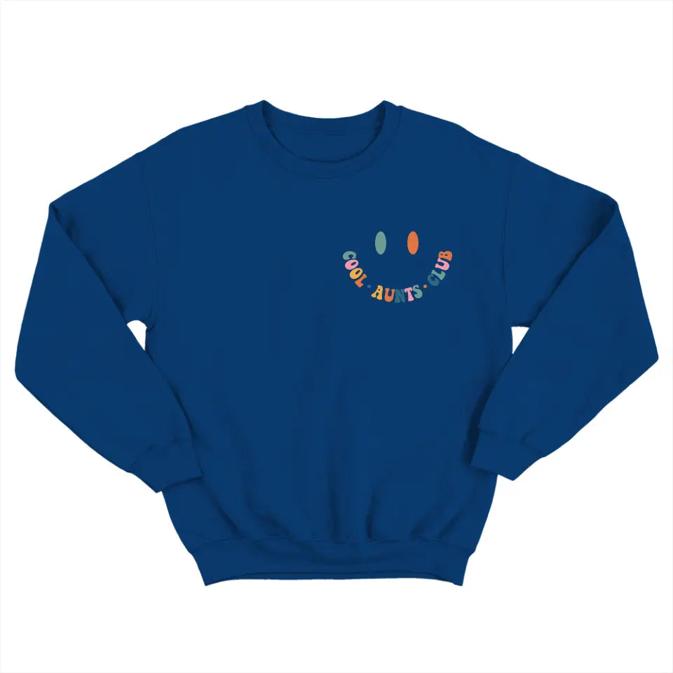 Cool Aunts Club Sweatshirt Birthday Gift For Aunts