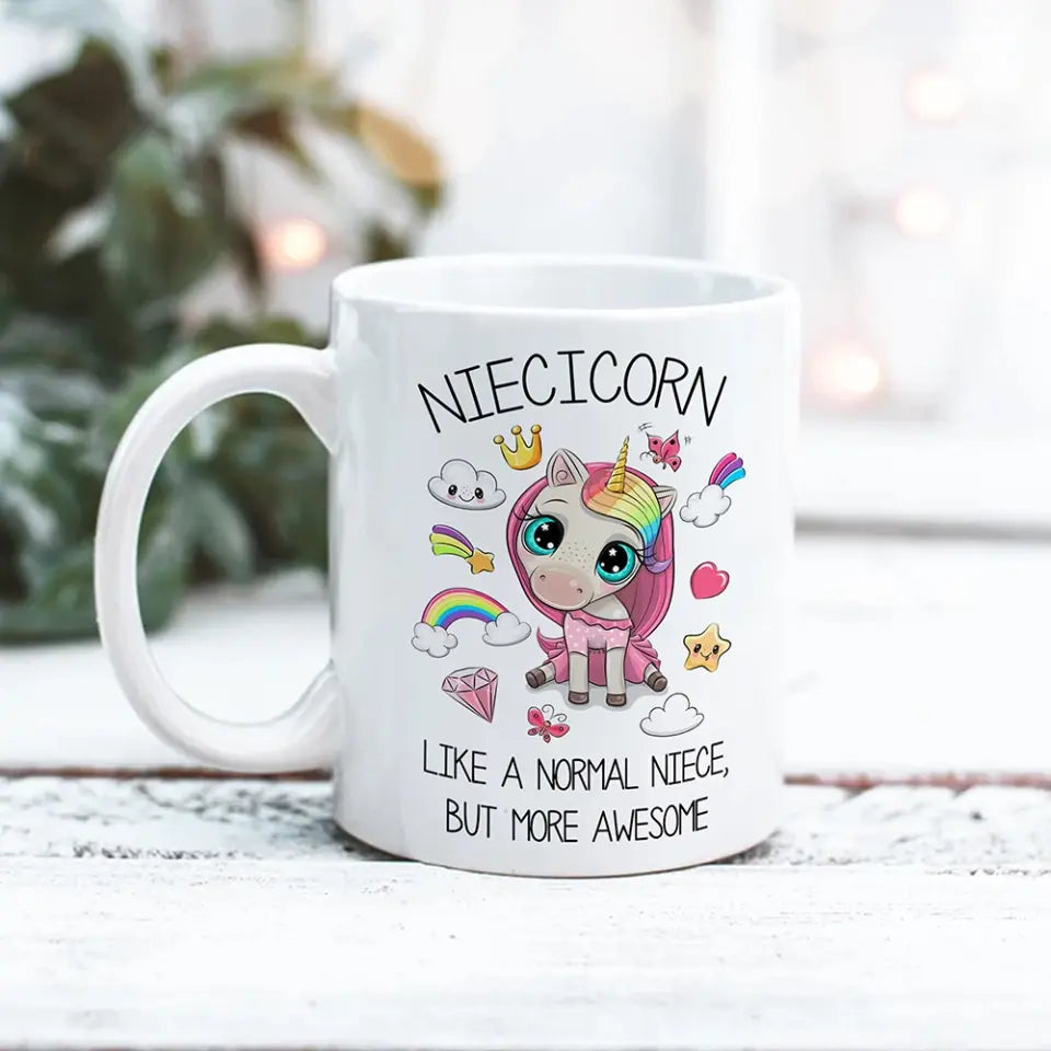 Niecicorn Niece Mug White Mug