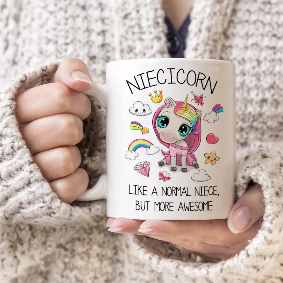 Niecicorn Niece Mug White Mug