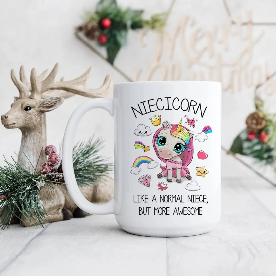 Niecicorn Niece Mug White Mug