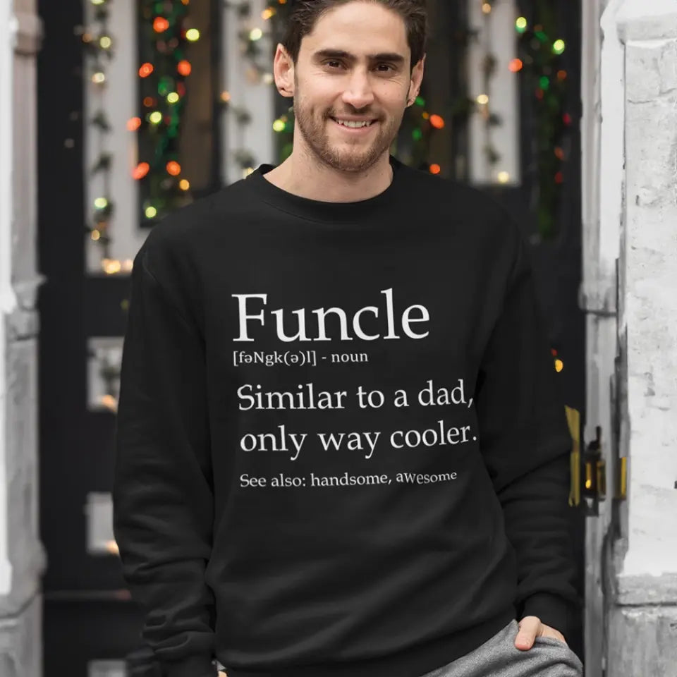 Funcle & Fauntie Sweatshirt, Matching Shirts, Uncle and Aunt, Christmas Gift | 310IHPLNTS1070