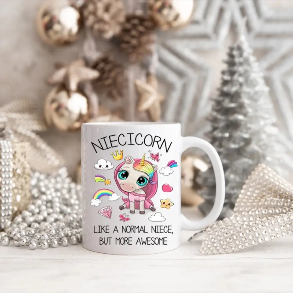 Niecicorn Niece Mug White Mug