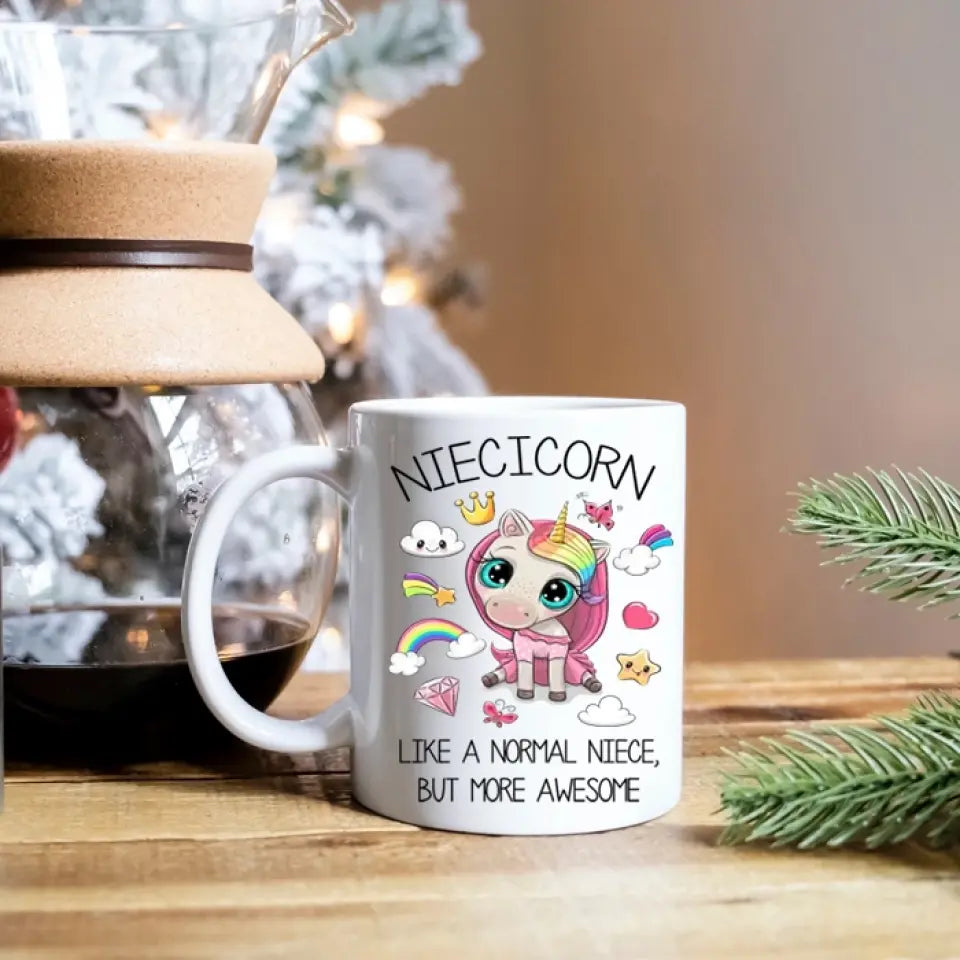 Niecicorn Niece Mug White Mug