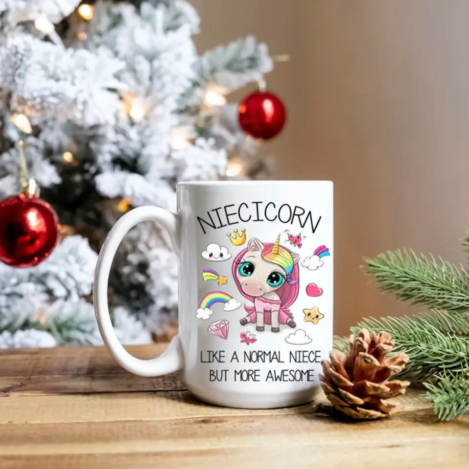 Niecicorn Niece Mug White Mug