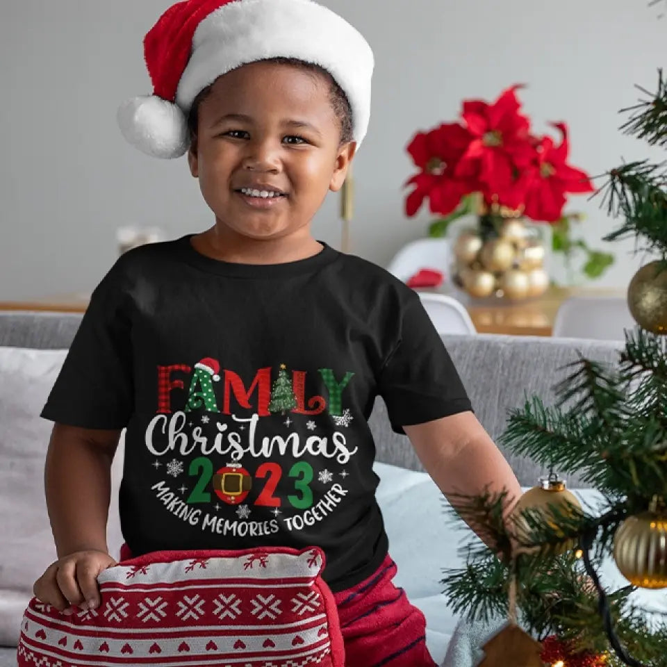 Making Memories Together - Youth/Adult Unisex T-shirt - Christmas Unity Gifts for Family Members