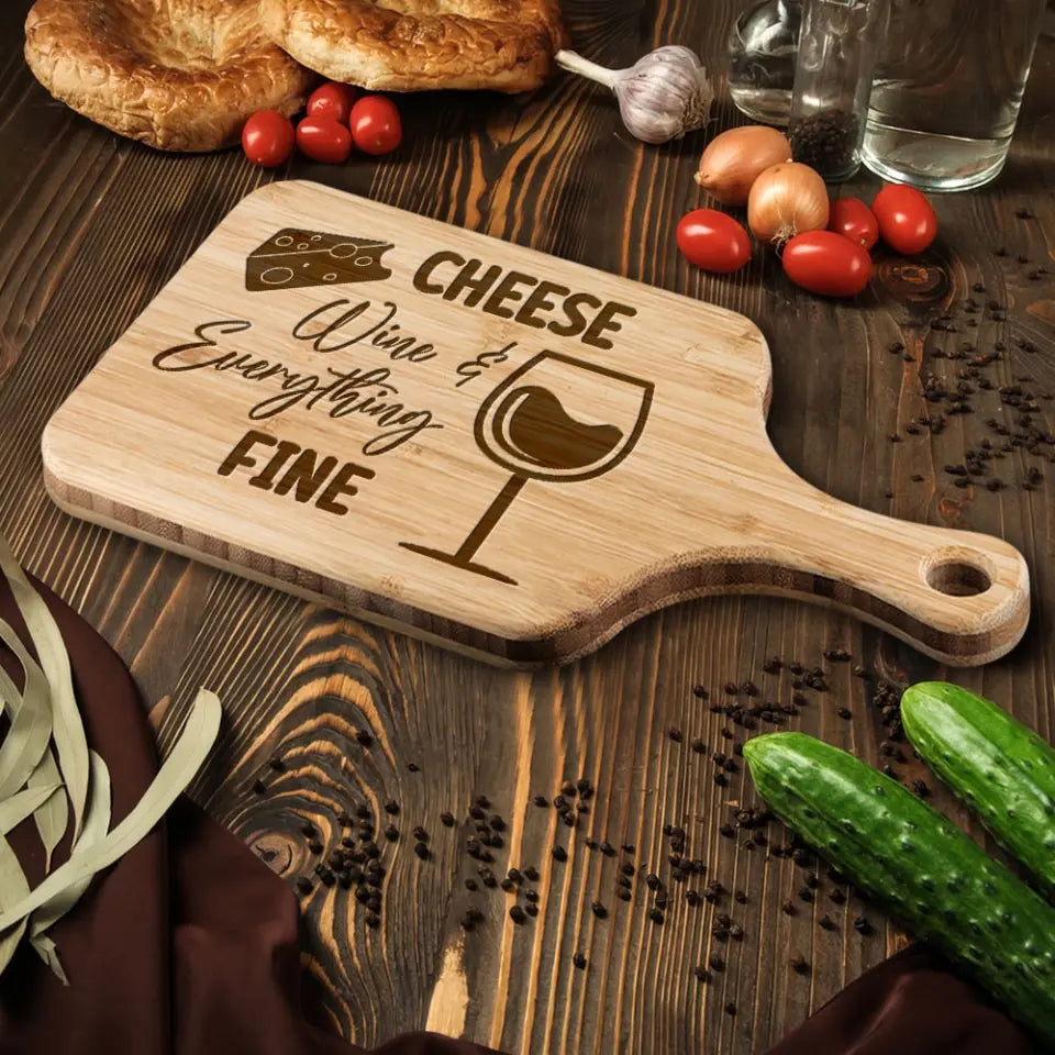 Have Yourself A Merry Little Christmas - Housewarming Gifts - Custom Wooden Cutting Board - Christmas Gift