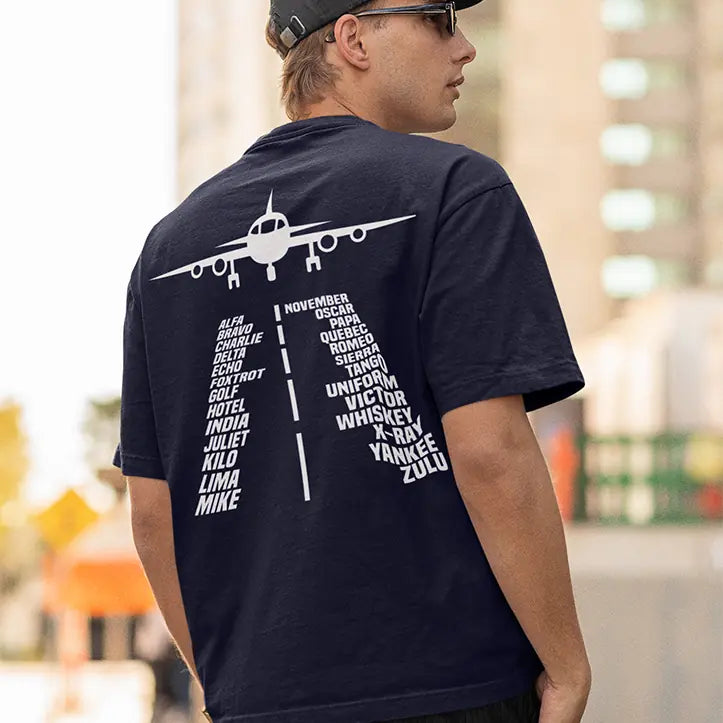 Alphabet Flying Pilot Shirt Gifts for Pilot
